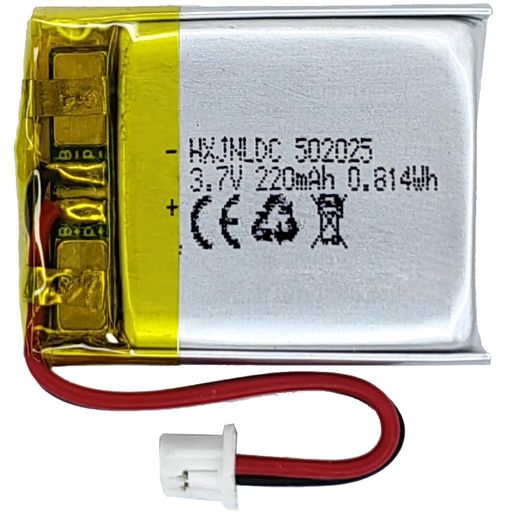 DC 3.7V 220MAH 502025ŲǽݥޡӤDIY 3.7-5 VŻʤŬƤꡢ2ӤLEDפ...