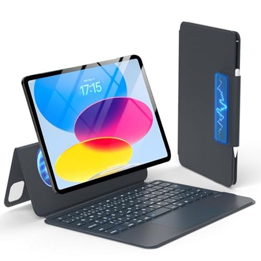 Other - 【新発モデル】OmikamoiPadA16第11世代/第10世代用軽量JIS配列キーボードケース薄型ipada16ケースキーボード付きペン収納超高精度タッチパッド搭載横/縦置き対応マルチペアリング磁気吸着一体型