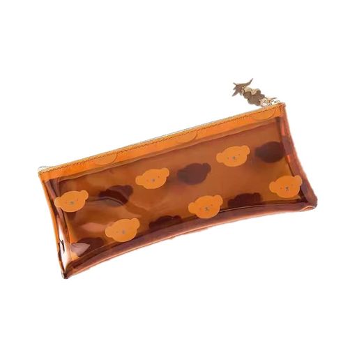 ミッフィー兎くまペンケース文房具袋収納バッグPVC透明OFOK化粧バッグコスメボックスメイクボックス鉛筆ボックス子ども大容量筆箱収納ボックスかわいい人気キャラクター文具ポーチペ…