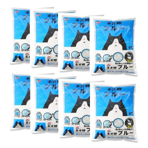 コーチョーネオ砂ブルー6L(x8)(ケース販売)