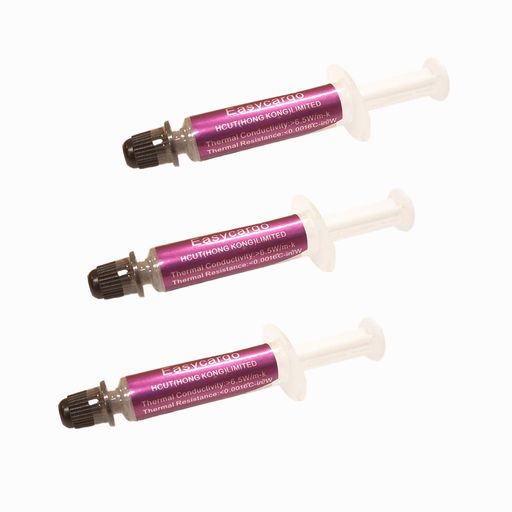 Easycargo6.5W/m-k�����ޥ�ڡ����ȥ��åȡ��ҡ��ȥ��󥯥��󥿡��ե�����CPUGPU�ѹ���ǽ�����ޥ륰�꡼��(3�ĥѥå�)