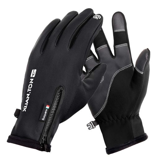 Giwil折り畳み傘ワンタッチ自動開閉Teflon加工210T高強度グラスファイバー10本骨105cm耐風撥水晴雨兼用軽量楽々収納ポーチ付き(ブラック)