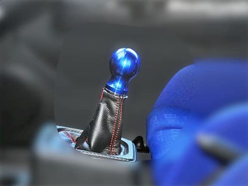 レイルアルトワークスHA36SシフトノブType-Bアルミ製/5速マニュアル車用ブルーA98504AB-B