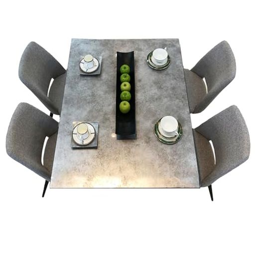 アルファタカバダイニングテーブルセット4人用140cmガラスガラス天板ダイニング4人掛け食卓テーブル4人..