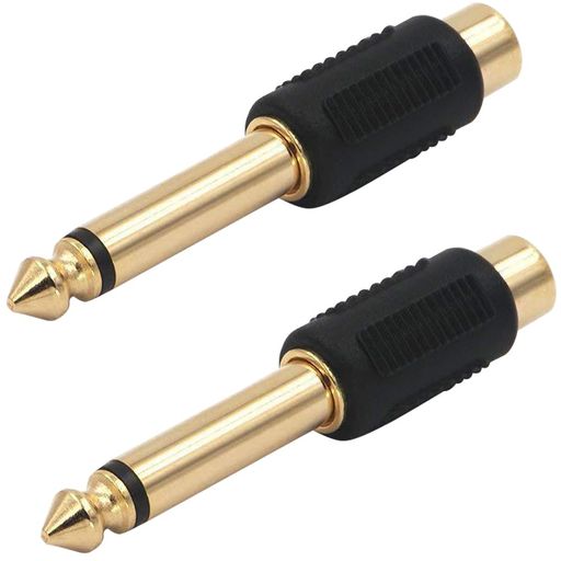ե󥢥ץץ饰6.35MM-RCA᥹Ѵץåǥץץ饰ͥǥץ饰Ѵץ饰RCAå...