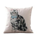 ジュビリー(Jubilee)猫デザイナーコラボクッションカバー45x45cmCUSHONCOVERCATIVORY【CA003】