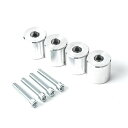NTYアタッチメントΦ28直径28mm用4個セットイレクタースペーシアジョイント適合車内ラックルームキャリアロッドホルダーDIY...