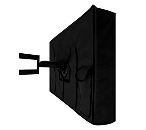 UCARE屋外TVカバー22-24インチTV用防水UVフラットスクリーン保護カバーブラック