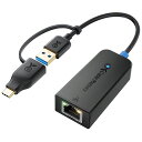 CableMattersUSBLAN変換アダプター2.5Gbpsに対応有線LANアダプターThunderbolt3対応USBAUSBCアダプタ付き