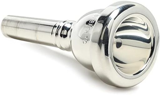 やや大きめのカップを好む奏者向き。明るい音色が特徴。 直径 24.75mm カップの深さ MS (やや浅い) リムの厚さ MW (中位)。角が立っていない。
