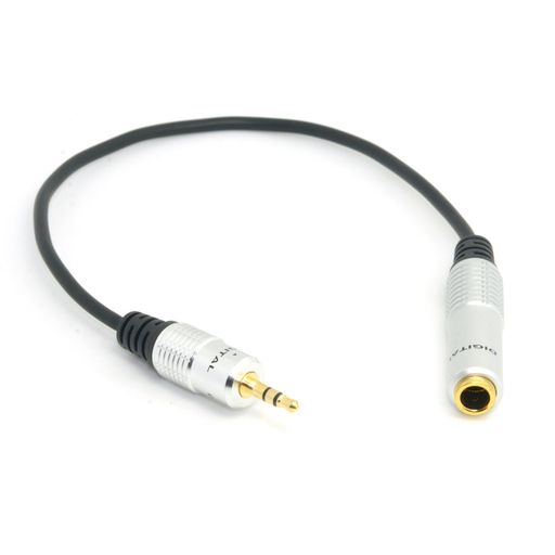 MP3プレーヤー AudioAux6.35mm1/4インチメスから3.5mm1/8インチオスステレオヘッドホンプラグアダプターコンバーターケーブル20cm タイプ:オーディオステレオアダプター/コンバーターコネクター。 直径:3.5mmオス(プラグ)/6.35mmメス(ジャック)。 コンタクトバージョン:TRS(ステレオ)