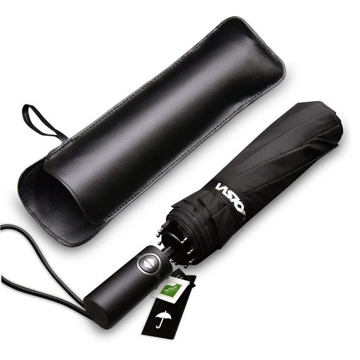 自動開閉折りたたみ傘ワンタッチ折り畳み傘10本骨Teflon加工晴雨兼用高強度グラスファイバー