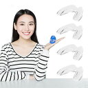 マウスピース歯ぎしりマウスピースいびき防止グッズ睡眠改善いびきマウスピース睡眠用ガード寝るとき用歯を保護する成形可能男女兼用4個セット(大2個*小2個)-日本語マニュアル