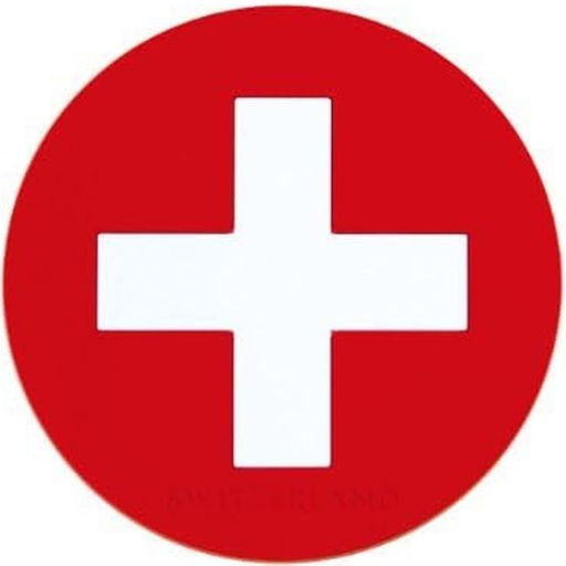 青芳世界国旗コースタースイスφ90mmワールドフラッグコースター027994SWITZERLAND