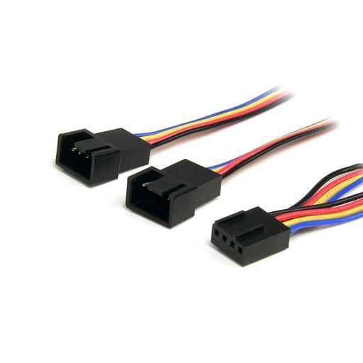 StarTech.comPWM(4ԥ)եŸʬԥ֥30cm1x4ԥ(᥹)-2x4ԥ()FAN4SPLIT1...