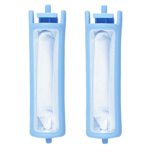 【対応部品番号】アクア:LINT-55/LINT-55Hに対応します。本商品は交換用の同等互換品です、予めご了承ください。 【対応機種】AQW-N40、AQW-N50、W-W40D(W)、JW-W40E、JW-W45E、JW-W55C(W)、JW-W55E 【掃除方法】細かいホコリ汚れを取るときは、軽く水で濡らしておいたほうがゴミが取れやすくなります。なかのゴミは乾燥しているとスポッと取れるので、乾かしておくと掃除がしやすいです。 【掃除頻度】排水フィルターは、排水時に出たゴミや糸くずを溜めておくための部品です。ゴミが溜まった状態になると、フィルターの目が詰まって水の流れが悪くなるため、1〜2週間に1回のペースで掃除が必要です。糸くずフィルターは消耗品ですので、使用頻度に応じて2〜3ヶ月ごとの交換をおすすめします。 【ご注意】ご購入の際は、洗濯機の本体型番、メーカー、フィルター形状をご確認ください。特に違う形状のフィルターを複数個使用されている洗濯機の場合は、必ず交換したいフィルターの形状をご確認ください。パッケージ内容:糸くずフィルターx2枚。