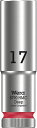 WERAヴェラ差込角1/2DRZYKLOPディープソケットサイズ17mm全長83mm004557