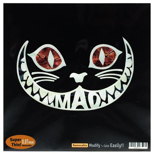 ギター・ベース・ウクレレ等なんでも似合います。 簡単に楽器をカスタマイズ ギタリスト&amp;ベーシスト達のステッカー。貼り方説明書付。 貼った後はフィンガーイースやレモンオイルも使えます。 傷隠しにも。飽きたら剥がすだけ