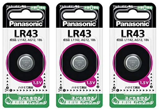 PANASONIC  ܥ 륫 LR43 3ĥå