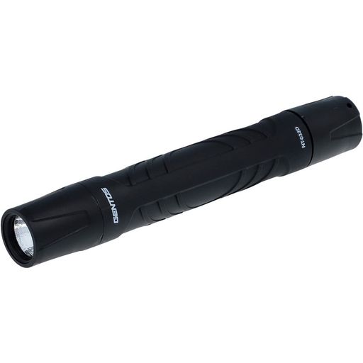 サイズ:約直径23x153mm、本体重量:約104g セット内容・付属品:本体、テスト用電池(単3形アルカリ乾電池x2本) 明るさ:190ルーメン、使用電池:単3形アルカリ乾電池x2本 実用点灯:6時間 機能:2m落下耐久、耐塵・防滴仕様(IP64準拠)、最大照射距離:約97m