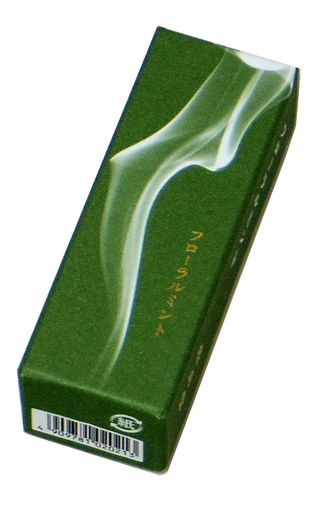 鳩居堂のお香香水の香りフローラルミント20本入6cm