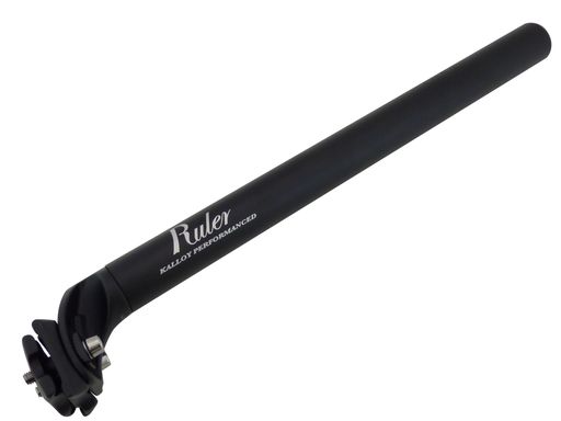 Ruler(ルーラー) シートピラー アルミ 350mm ブラック SP-620