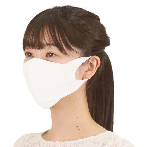 [カブト]耳らく布マスク耳が痛くならない柔らかい日本製伸縮性