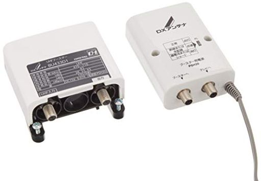 使用帯域:UHF 周波数帯域:470~710(ch.13~52) 使用温度範囲:-20~+50度 定格出力:105dBμV(9波) 利得調整範囲(dB):0~-10以上(連続可変)