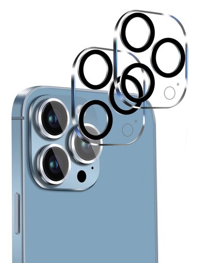 IPHONE13PRO/IPHONE13PROMAX用カメラレンズ保護カバー黒縁取り露出オーバー防止硬度9H全体保護液晶強化ガラスレンズ高透過率飛散防止極薄【2枚入り】 IPHONE13PRO/IPHONE13PROMAX用カメラレンズ保護カバー黒縁取り露出オーバー防止硬度9H全体保護液晶強化ガラスレンズ高透過率飛散防止極薄【2枚入り】