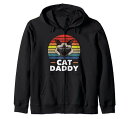 BirmanCatDaddyFunnyCatDadLoverジップパーカー