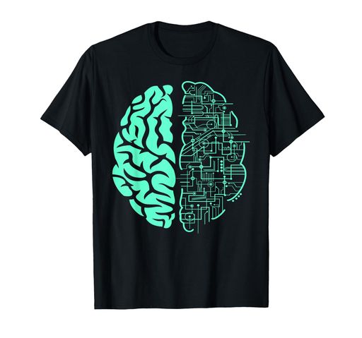 電気脳人工知能技術数学Tシャツ
