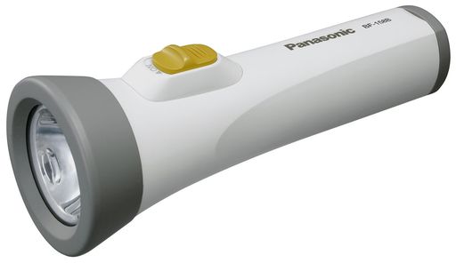 パナソニックLED懐中電灯乾電池エボルタ付BF-158BK-W