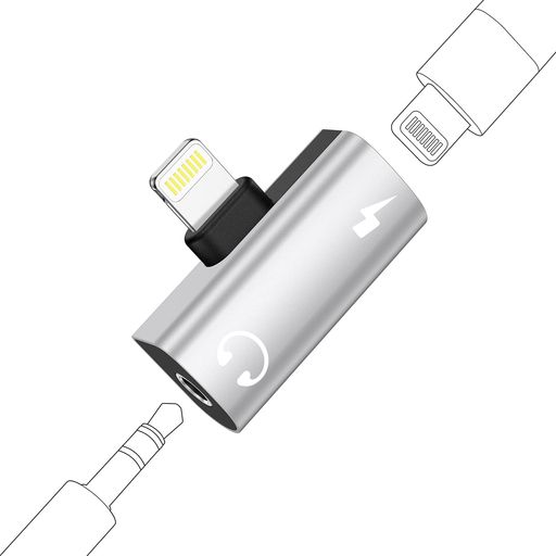 3.5mmイヤホン変換アダプター 急速充電同時音楽を聞く 【音楽+充電同時|バッテリー切れ対策】「音楽を聴きながら充電できる?」右向き矢印はい、この2in1 Lightning-3.5mm 変換アダプターなら可能!バッテリー切れの心配なく、遅延のない高音質オーディオと安定充電を同時実現。設定不要で差し込むだけ使用OK,通勤・自宅・車内ですぐ活用できます。星(塗り潰し)ご注意:データ転送には対応していません! 【Hi-Fi高音質・MFi認証】最大24bit/48kHzの高音質出力を提供するDACチップが搭載されており、安定した高精細オーディオを実現してCDスペック同等の優れた音質を楽しめます。そして本製品イヤホン変換アダプタはインラインコントロールに対応により、iPhoneやiPadの画面に触れることなく、音楽の再生・停止やボリューム操作ができて便利です。※本製品は EarPodsイヤホンを接続した場合、音量調節に対応しておりません(再生/停止可能)。※通話機能は非対応です。 【高耐久設計|車内AUX対応】耐食性アルミ合金ケース+ロジウム・ルテニウムメッキ端子で、汗や油による劣化を防止し寿命を延ばします。