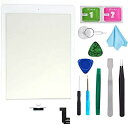 IPADAIR29.7”第2世代A1566A1567用のタッチスクリーンデジタイザーの交換(ホームボタンなし、液晶ディスプレイを含まない、プロの修理店でのみ販売!!!)白