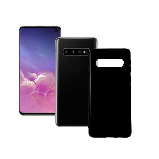 対応GalaxyS10SC-04LSC-03LSCV41ケース【ブラックTPU】米軍MIL規格耐衝撃薄型軽量擦り傷防止落下防止滑..