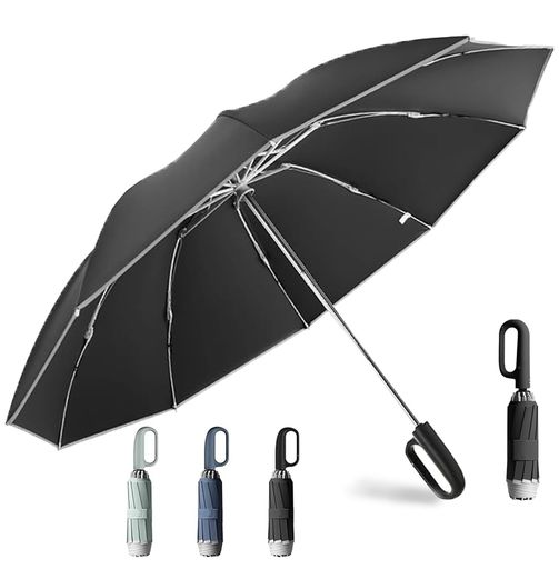 折りたたみ傘ワンタッチ自動開閉折り畳み傘丈夫大きい傘折り畳み折りたたみ傘メンズ折り畳み傘大きいサイズ晴雨兼用雨傘折畳傘ブラック