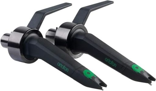 ortofonConcordeMKIITwinMixオルトフォンDJカートリッジヘッドシェル一体型2本セットフライトケース付..