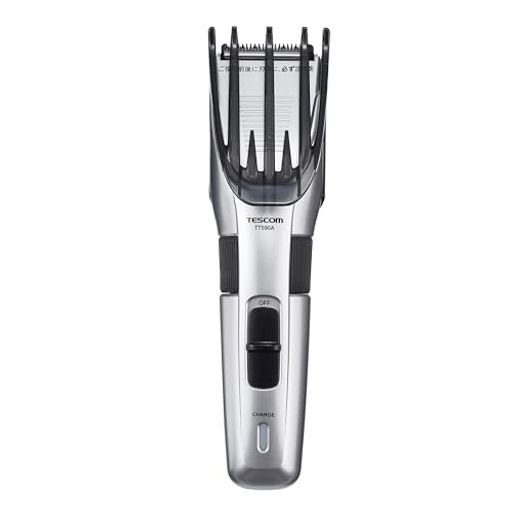 テスコムバリカンヘアカッターコードレス水洗いOK海外対応シルバーTT590A-S テスコムバリカンヘアカッターコードレス水洗いOK海外対応シルバーTT590A-S