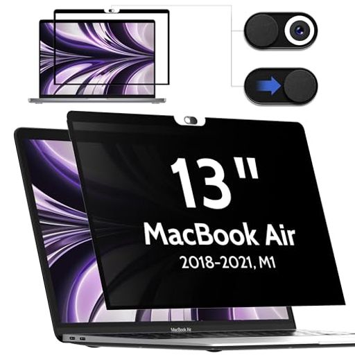 MacBook Pro 13 / MacBook Air 13 インチ用 覗き見防止フィルター 粘着式 プライバ...