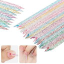 ネイルドットスティックネイルアートツール約50本セット両端キューティクルプッシャー多機能ドットペンネイル用棒甘皮プッシャー甘皮処理ィックネイル道具ネイルサロンホ...