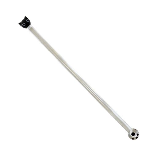 フォーカートかわいい手作りガラス細工ネコの手マドラー