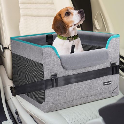 行動 【安全第一】弊社の犬用カーシートは安全バックルと調節可能なストラップでしっかり固定。付属の安全リードで犬のハーネスに固定すれば、運転中の子犬の安全を心配する必要はありません。ます。ペットを旅行/外出に運ぶのに最適です。 運転中のペットの安全を心配する必要はありません。 【安定性と折りたたみ性の向上】折りたたみ式金属フレームで安定した走行を実現し、形状を簡単に維持。設置が簡単で、折りたたんでコンパクトに収納可能。プラスチック製バーやボードよりも強度が高く、ペット移動の新たな基準を確立します。 【視界拡大&amp;快適性向上】調整可能で洗える高めのクッション(必要に応じて高さを調節可能)で視界を広げ、さらにしっかりとしたあご置きパッドを装備。愛犬の頭を快適に支え、寄りかかる姿勢(お昼寝や景色鑑賞)をサポート。長時間の移動でも首の疲れを軽減します。 【プレミアム素材&amp;通気性メッシュ】高品質オックスフォード生地(耐久性・耐水性)に側面通気メッシュを採用し、優れた空気循環を実現。メッシュ部分から飼い主の顔が見えるため、不安を軽減し、移動中の絆を深めます。