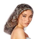 シャワーキャップ50枚大判65cm使い捨てヘアキャップ髪染め用ホテル・エステ用PE製ヘアキャップロングヘア用