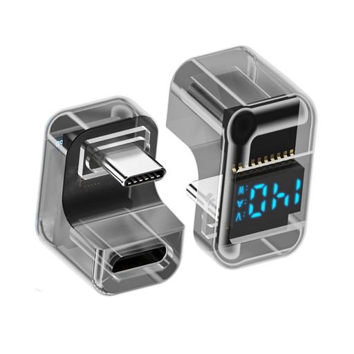 1)8K/5KUltraHDビデオ出力:このUSB4アダプターは、USB4またはthunderbolt3/4ポート搭載デバイスからUSB-Cモニターに接続できます。シングル8K@60Hz、5K@60Hzまたは4K@60Hzまで対応。外部ディスプレイのビデオ解像度。(お使いのモニターのType-CポートがDP代替モードのビデオに対応していることを確認してください。) 2)角度付きリバーシブルタイプCコネクタ。ユニークな透明デザイン:ポート周辺のスペースが限られていても、メスポートに接続できる角度付きタイプ。透明なデザインでより興味深く斬新。TypeCコネクタはUSB3.1用の新しいデザイン、TypeCコネクタ用のリバーシブルデザイン、リバーシブルプラグの向き。ケーブル方向。 3)USB4.0最大40Gbpsデータ転送速度:このUSB4アダプターは最大40Gbpsのデータ転送速度に達し、転送速度はThunderbolt3の2倍です。 4)高速充電:実用的な140Wの電力供給。