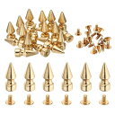 PATIKIL 25MM 衣類用スタッズ 20セット スタッズ レザーリベット 金属製スクリュースタッズ 衣類 レザークラフト 生地 靴 パンクバッグ レザーク...