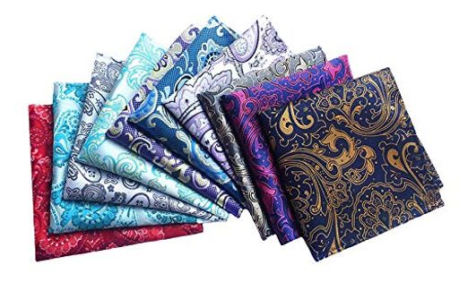 楽天Happy night Rainbow[メンデンス]ポケットチーフ10枚セットシルクメンズドット水玉チェックペイズリーいろんな柄お得プレゼントおしゃれハンカチ結婚式