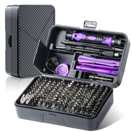 Faireach170イン1精密ドライバーセット、ポータブルケースが付いている専門の修理用工具セット、PC、コ..