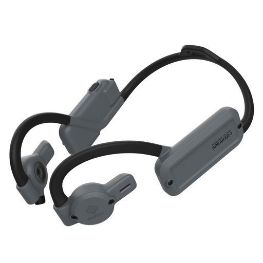 エレコム Bluetoothイヤホン NESTOUT SPEAKER-1 耳を塞がないオープンイヤータイプ グレー LBT-NEST-SP1GY