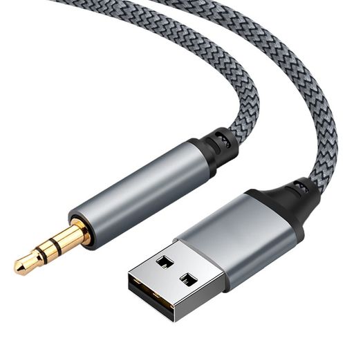 USB to 3.5mm ステレオケーブルは無酸素銅芯線と高級DACデジタルオーディオチップを採用しており、音質伝送損失を効果的に低減し、より良い信号と音質を提供します。最高のリスニング体…