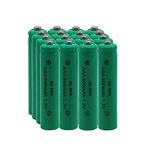単4充電池充電式電池1.2V単四単4形ニッケル水素ソーラー電池AAA600mAh家庭用時計カメラリモコンソーラーライト用16本